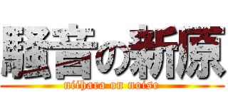 騒音の新原 (niihara on noise)