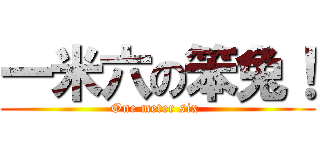 一米六の笨兔！ (One meter six )