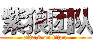 紫狼团队 (attack on titan)