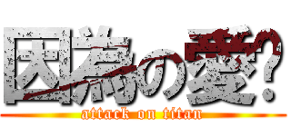 因為の愛妳 (attack on titan)