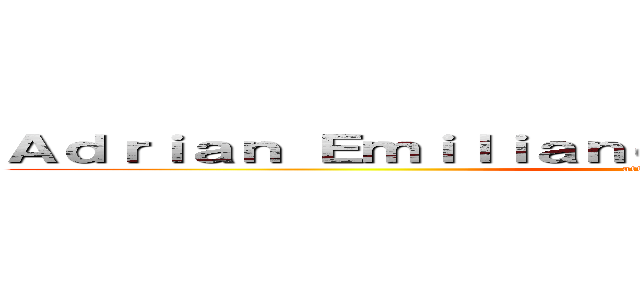 Ａｄｒｉａｎ Ｅｍｉｌｉａｎｏ Ｃａｒａｖｅｏ Ｇａｒｃｉａ (attack on titan)