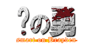 帅の勇 (smart on Brayden)