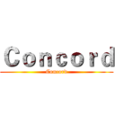 Ｃｏｎｃｏｒｄ (Concord)
