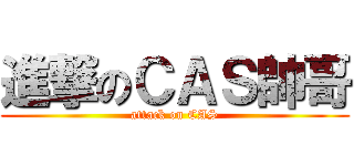 進撃のＣＡＳ帥哥 (attack on CAS)