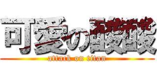 可愛の酸酸 (attack on titan)
