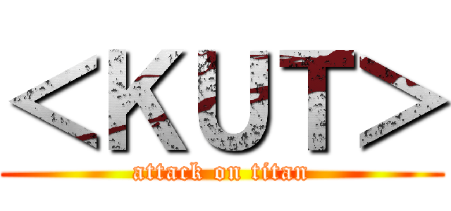 ＜ＫＵＴ＞ (attack on titan)