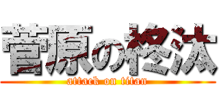 菅原の柊汰 (attack on titan)