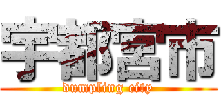 宇都宮市 (dumpling city)