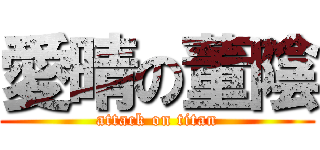 愛晴の董陰 (attack on titan)