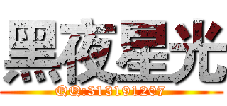 黑夜星光 (QQ:313191207)