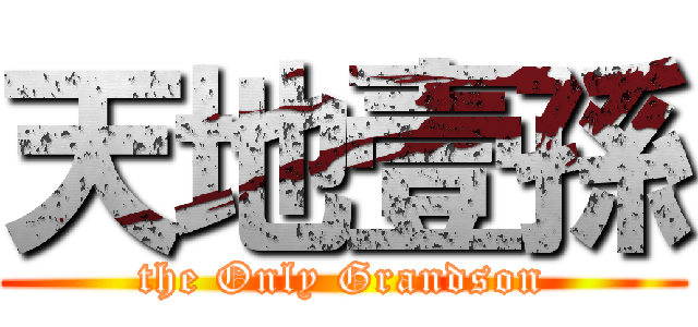 天地壹孫 (the Only Grandson)