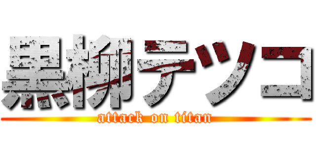 黒柳テツコ (attack on titan)