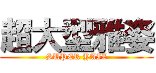 超大型雅姿 (SUPER YAIZ)