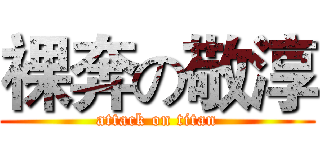 裸奔の敬淳 (attack on titan)