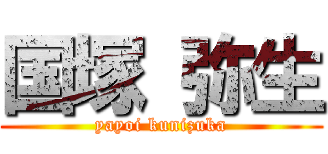 国塚 弥生 (yayoi kunizuka)