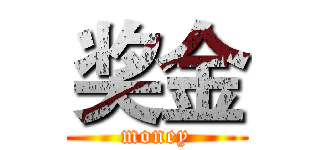 奖金 (money)