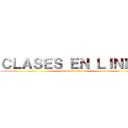 ＣＬＡＳＥＳ ＥＮ ＬＩＮＥＡ (attack on titan)