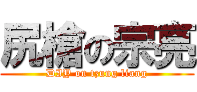 尻槍の宗亮 (DIY on tzung liang)