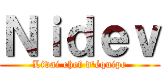 Ｎｉｄｅｖ (Livai chef d'équipe)