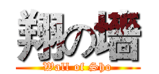 翔の墻 (Wall of Sho)