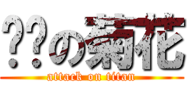 进击の菊花 (attack on titan)