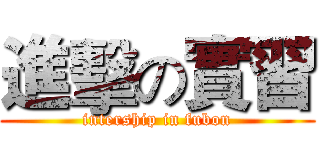 進擊の實習 (intership in fubon)
