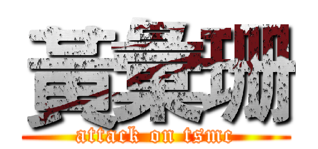 黃彙珊 (attack on tsmc)