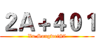 ２Ａ＋４０１ (Xu Songwei#7)