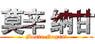 莫辛 纳甘 (Mosin Nagant)