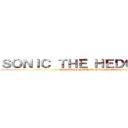 ＳＯＮＩＣ ＴＨＥ ＨＥＤＧＥＨＯＧ (LEGEND OF BLUE HEDGEHOG)