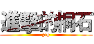 進擊的桐石 (pig)