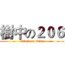 樹中の２０６ (attack on titan)