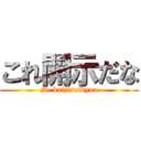 これ開示だな (M  kaijiseikyuu)