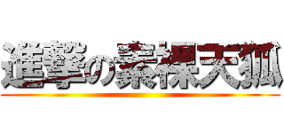 進撃の素裸天狐 ()