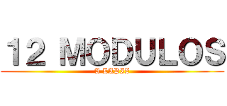 １２ ＭＯＤＵＬＯＳ (A LAPIZ)