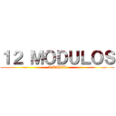 １２ ＭＯＤＵＬＯＳ (A LAPIZ)