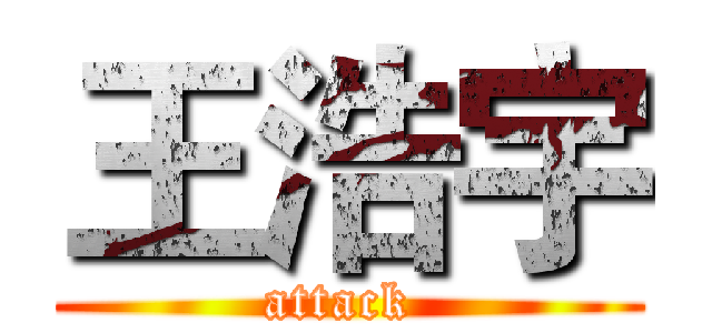 王浩宇 (attack )