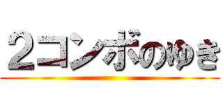 ２コンボのゆき ()