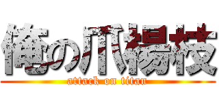 俺の爪楊枝 (attack on titan)