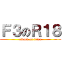 Ｆ３のＲ１８ (attack on titan)