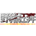 野豬狂奔 (the rush of pig)