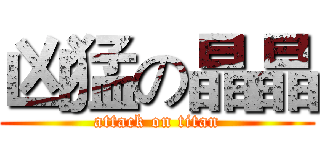 凶猛の晶晶 (attack on titan)