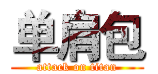 单肩包 (attack on titan)
