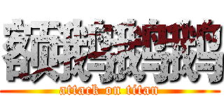 额鹅鹅鹅 (attack on titan)