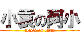 小袁の阿小 (attack on titan)