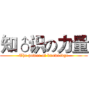 知♂识の力量 (The power of knowledge)