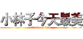 小林子今天最美 (attack on titan)