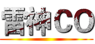 雷神ＣＯ ()