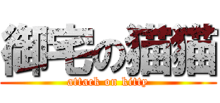 御宅の猫猫 (attack on kitty)