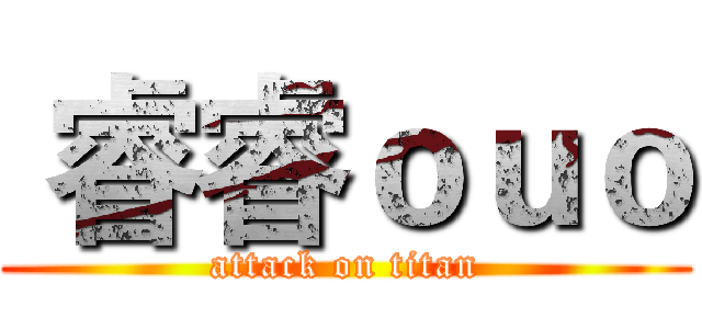  睿睿ｏｕｏ (attack on titan)